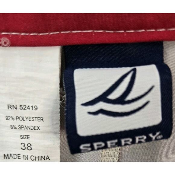 Sperry Top-Sider Multicolor Striped Swim Trunks Board Shorts Men's Size 38 Pool - Picture 5 of 8